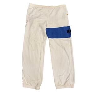 Vintage 1990s Hobie water sports White Sweats Sweatpants Joggers READ Sz L USA